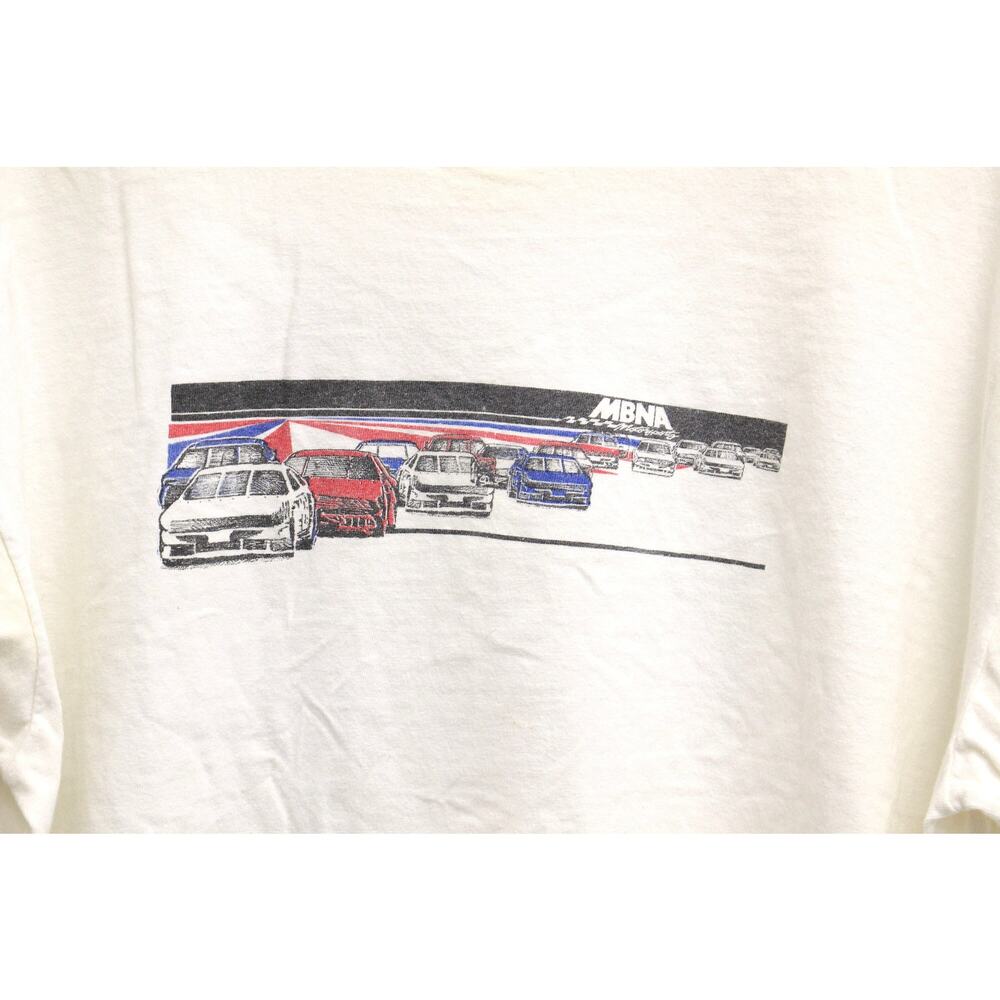 Vintage MBNA Motorsports Nascar Racing 1995 T Shirt XL - Picture 5 of 10